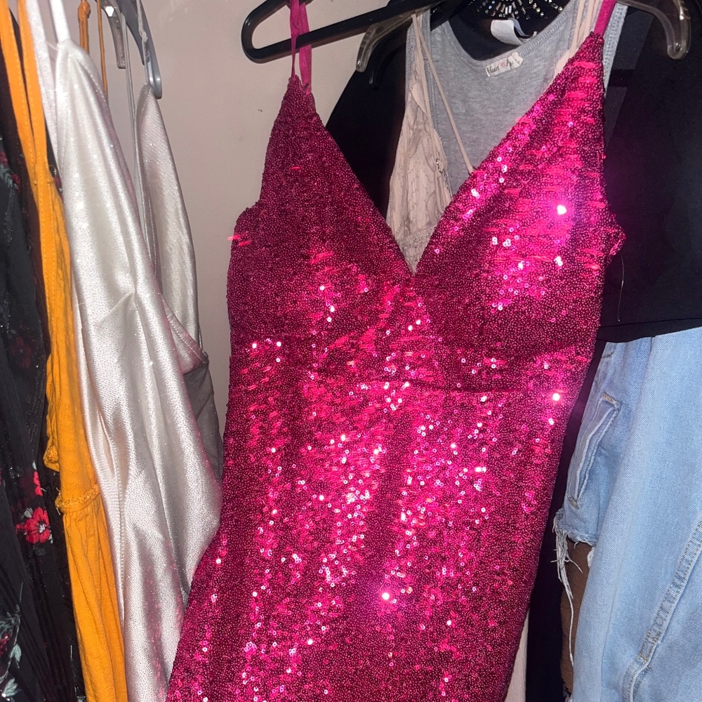 pink coco dress